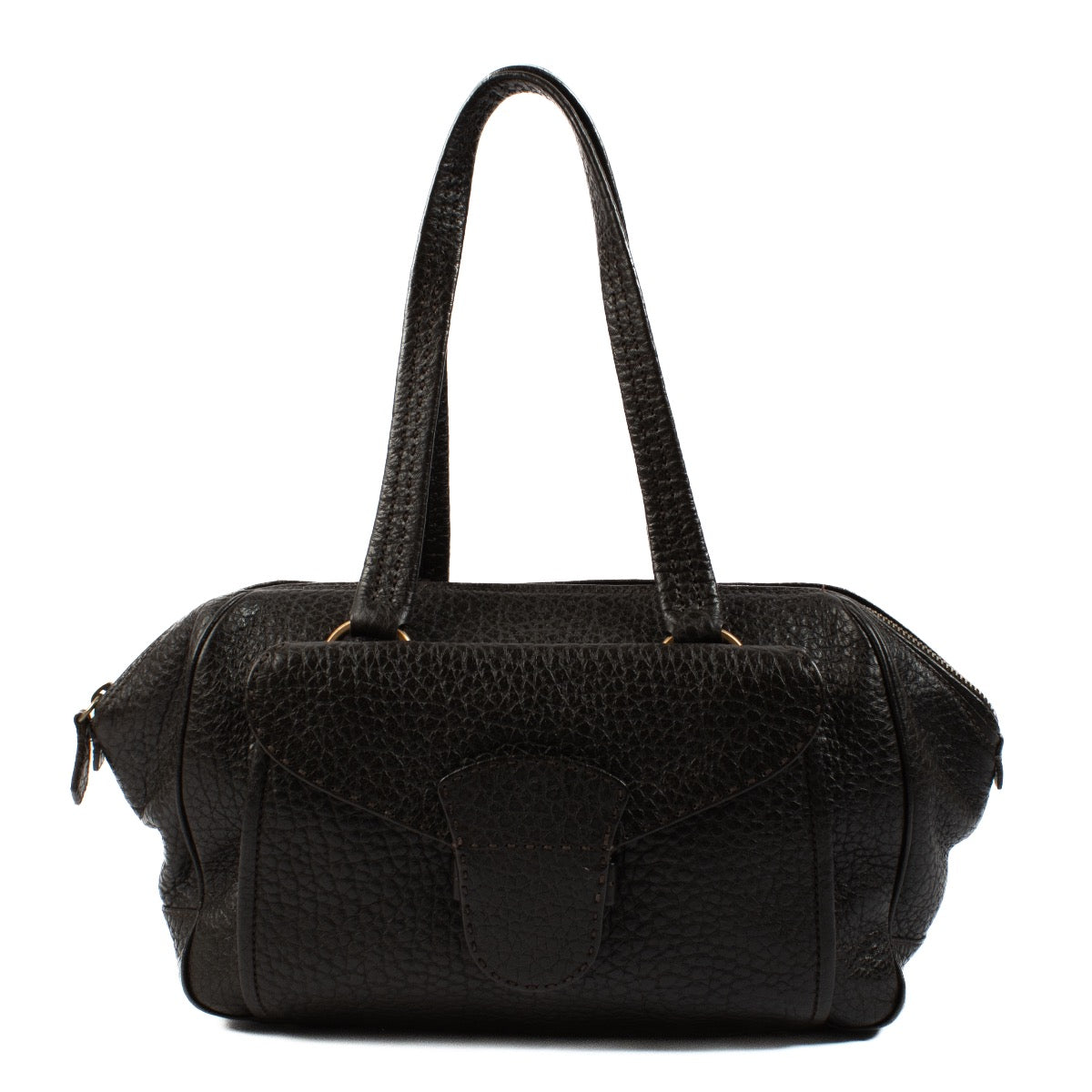 shop 100% authentic second hand Prada Brown Leather Bag on Labellov.com