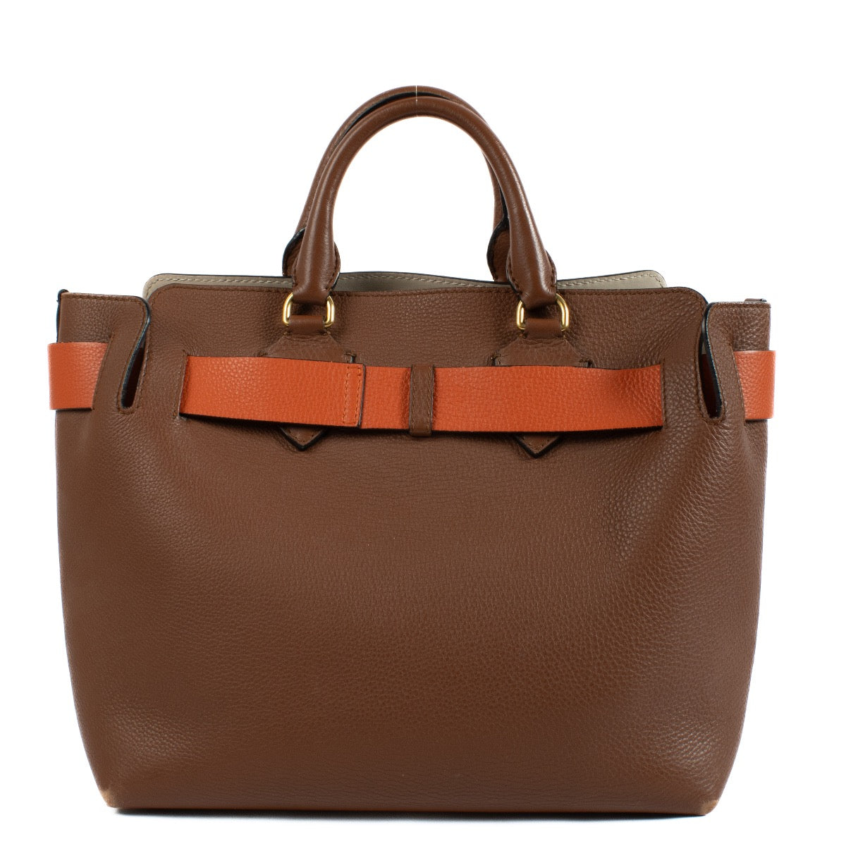 Shop 100% authentic second hand Burberry Camel Tote Bag on Labellov.com