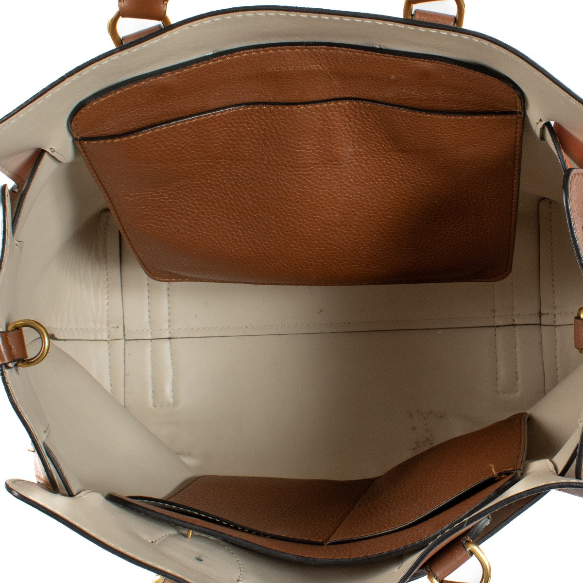 Shop 100% authentic second hand Burberry Camel Tote Bag on Labellov.com