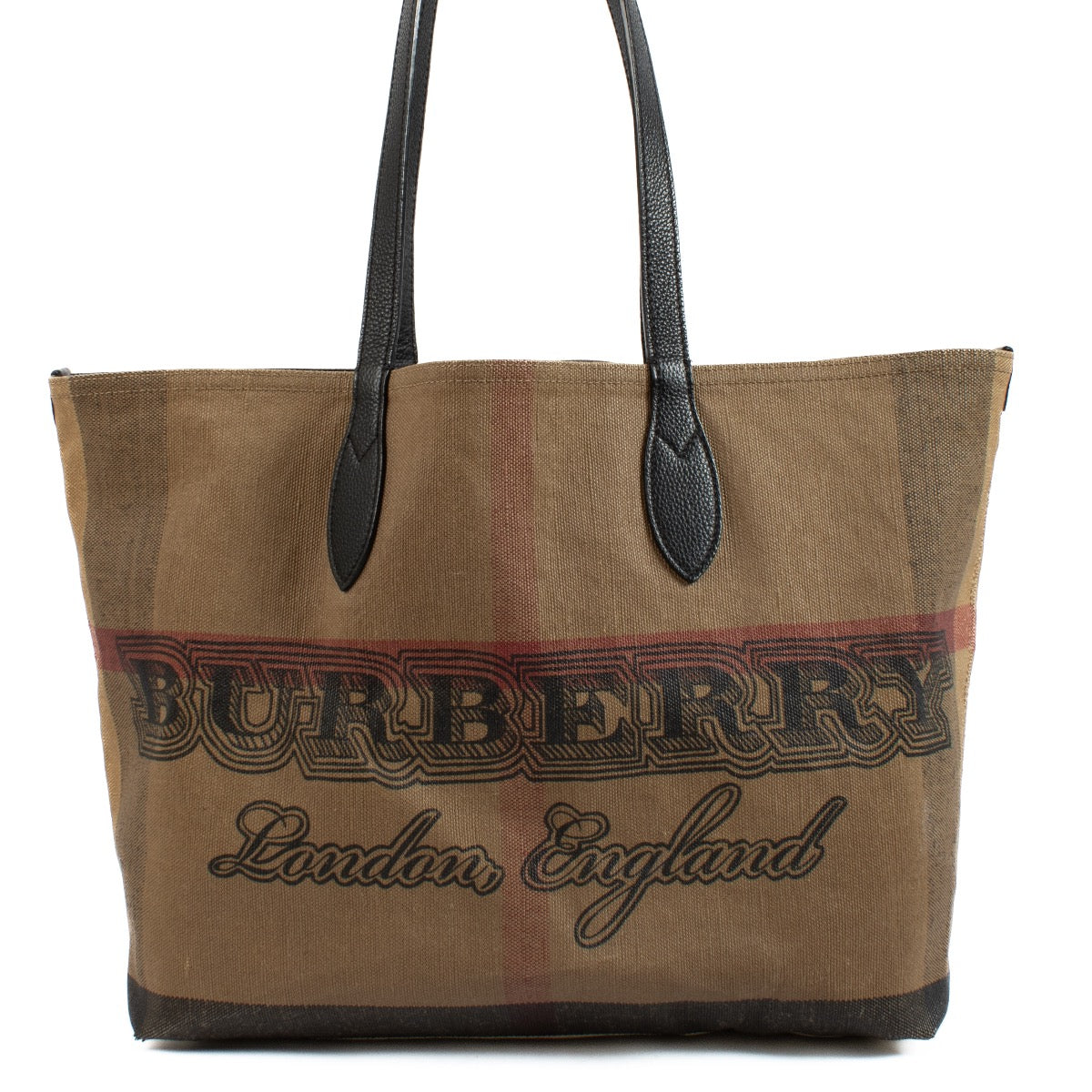 Shop 100% authentic second hand Burberry House Check Tote Bag on Labellov.com
