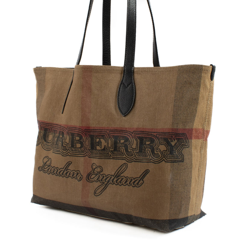 Shop 100% authentic second hand Burberry House Check Tote Bag on Labellov.com