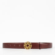 shop 100% authentic second hand Celine Burgundy Vintage Belt - Size 100 on Labellov.com
