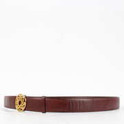 shop 100% authentic second hand Celine Burgundy Vintage Belt - Size 100 on Labellov.com