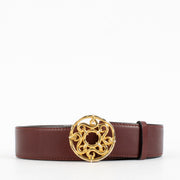 shop 100% authentic second hand Celine Burgundy Vintage Belt - Size 100 on Labellov.com