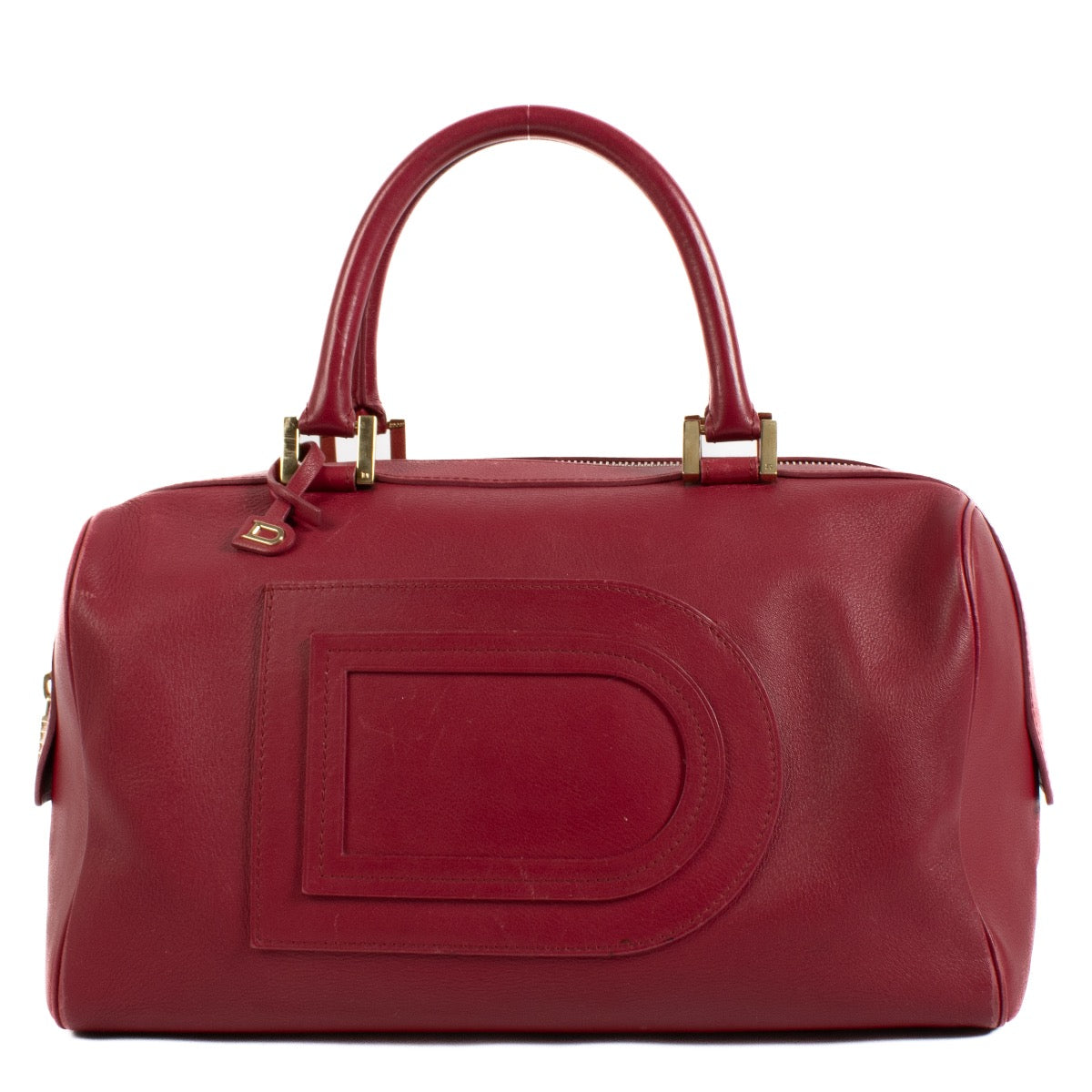 Shop 100% authentic second hand Delvaux Pink Louise Boston on Labellov.com