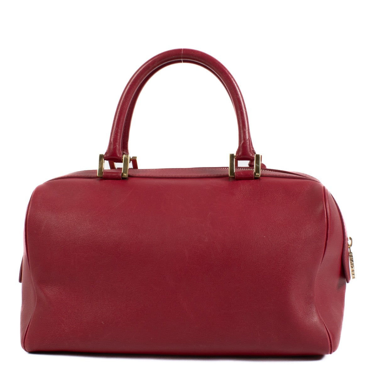 Shop 100% authentic second hand Delvaux Pink Louise Boston on Labellov.com