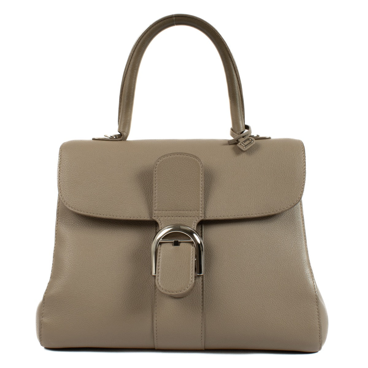 Shop 100% authentic second hand Delvaux Taupe Brillant MM Bag on Labellov.com