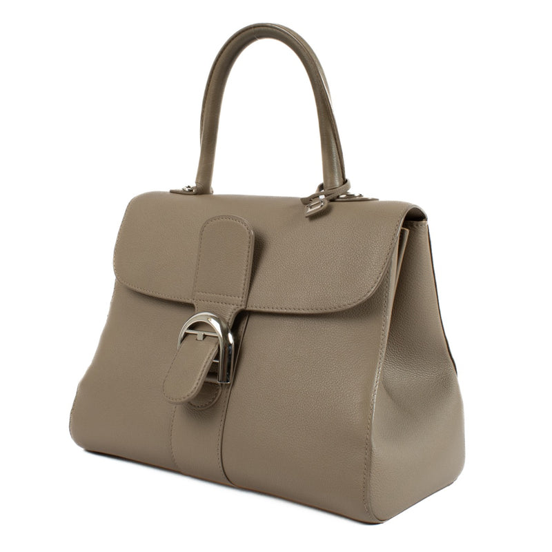 Shop 100% authentic second hand Delvaux Taupe Brillant MM Bag on Labellov.com