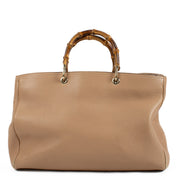 Shop 100% authentic second hand Gucci Beige Bamboo Shopper Large on Labellov.com