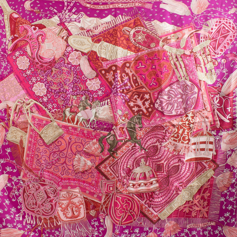 Shop 100% authentic second hand Hermès Multicolor 90 Scarf on Labellov.com
