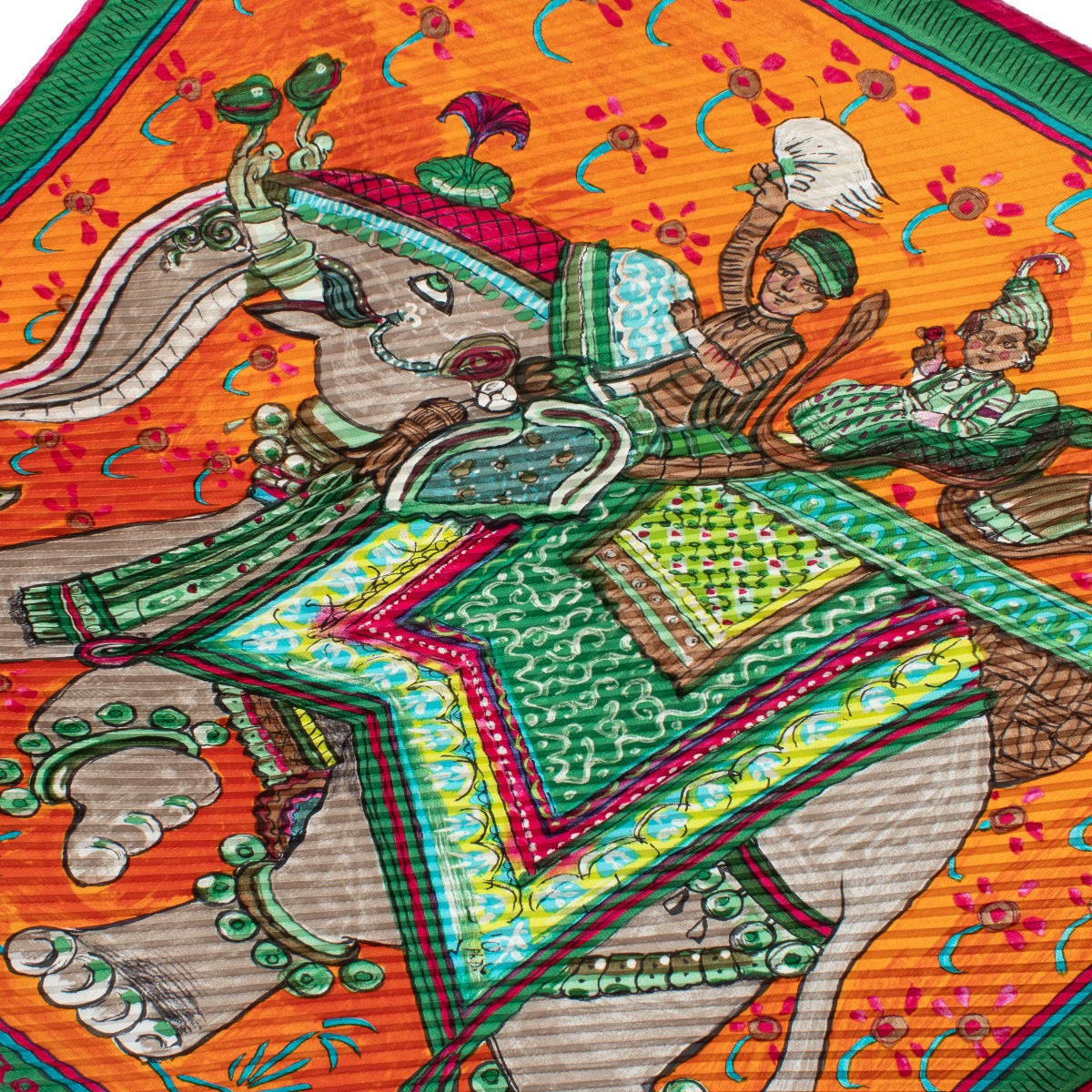 Shop 100% authentic second hand Hermès Multicolor Plisse Scarf on Labellov.com