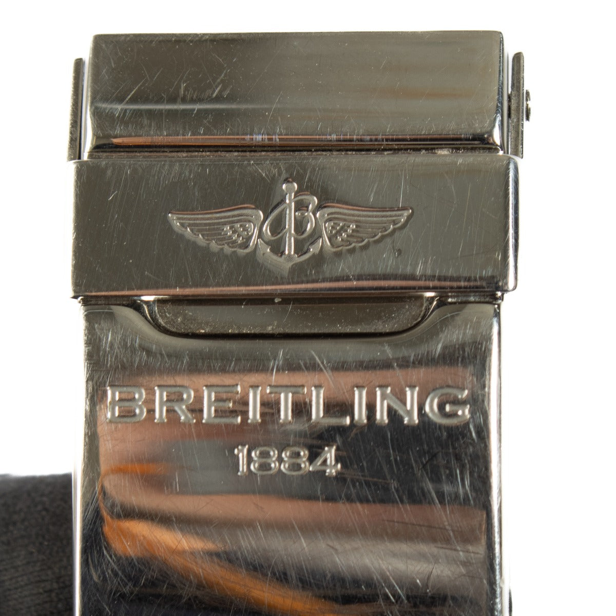 The Breitling Super Avenger II is a robust chronograph watch designed for durability and precision. It features a 48mm stainless steel case with a black dial and luminous hands for enhanced readability. Powered by a self-winding chronograph movement, it o