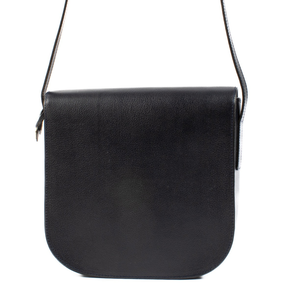 shop 100% authentic second hand Delvaux Blue Leather Shoulder Bag on Labellov.com