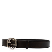 Shop 100% authentic secondhand Gucci Black GG Belt - Size 85 on Labellov.com