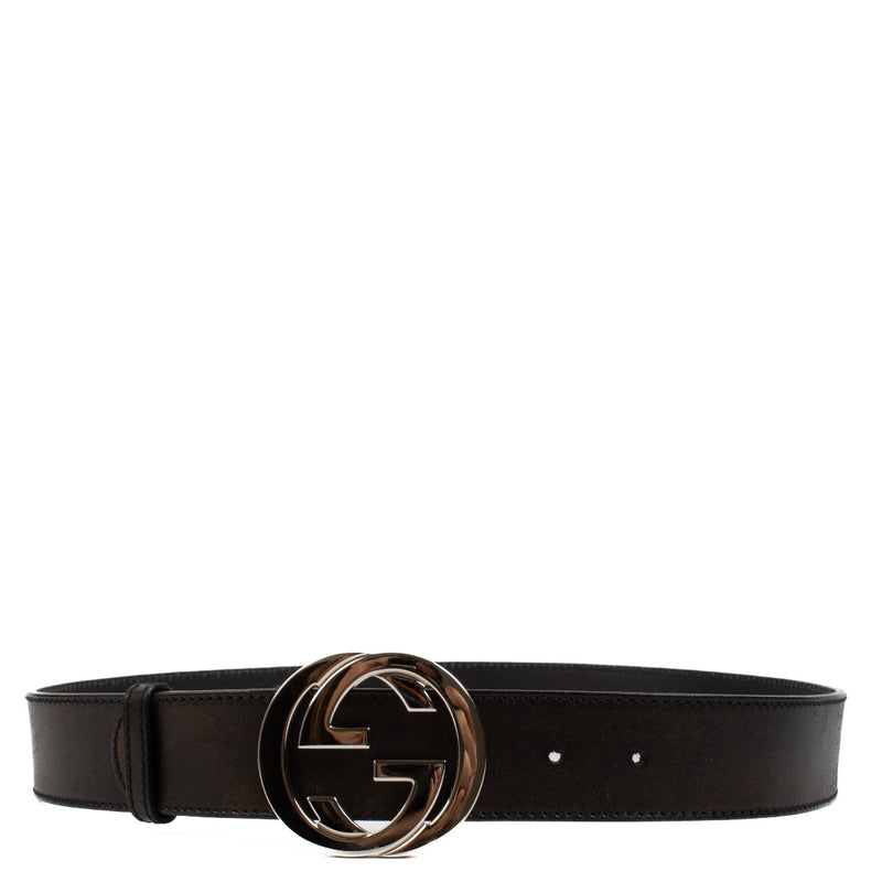 Shop 100% authentic secondhand Gucci Black GG Belt - Size 85 on Labellov.com