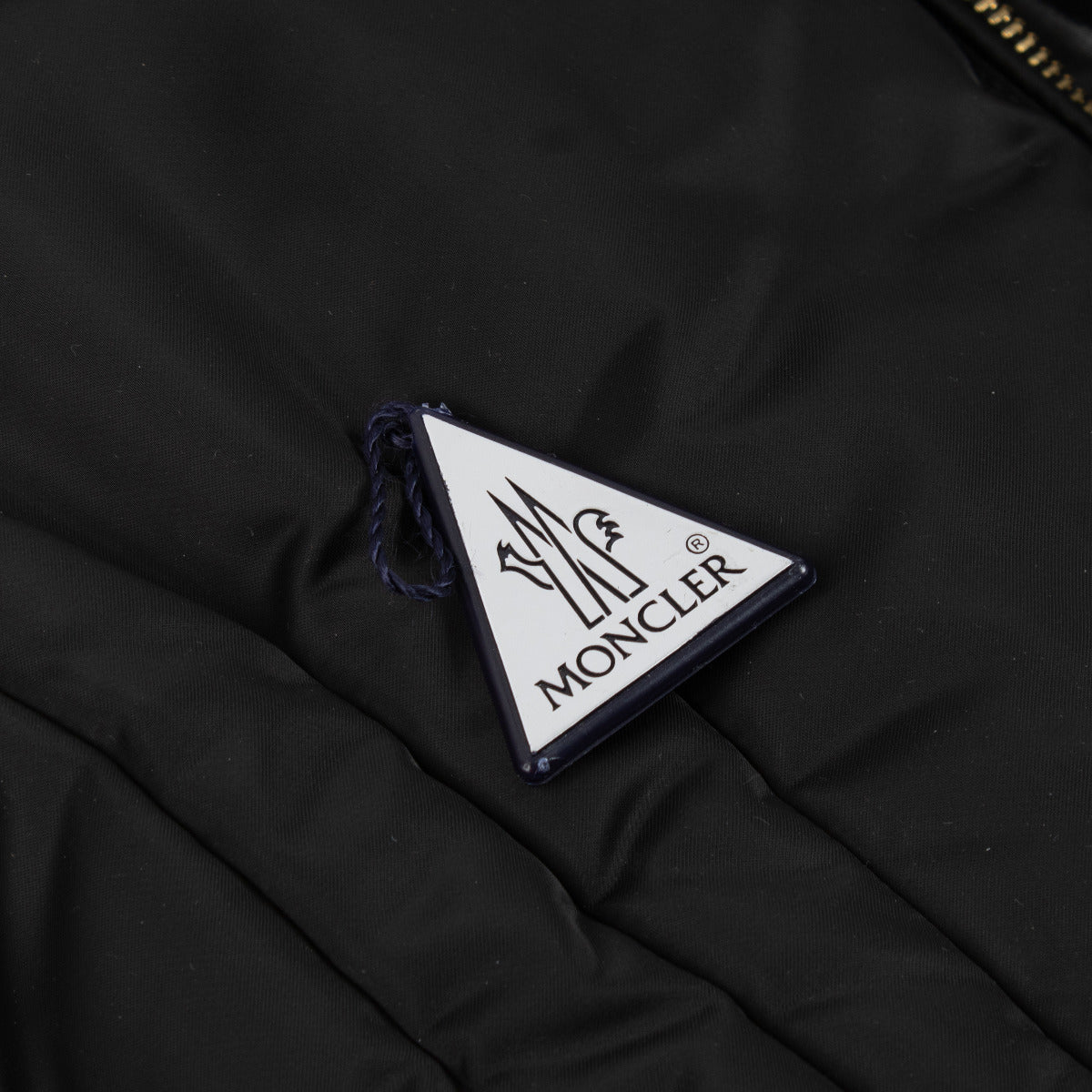 Doudoune Moncler Nancy en nylon noir - Taille 3