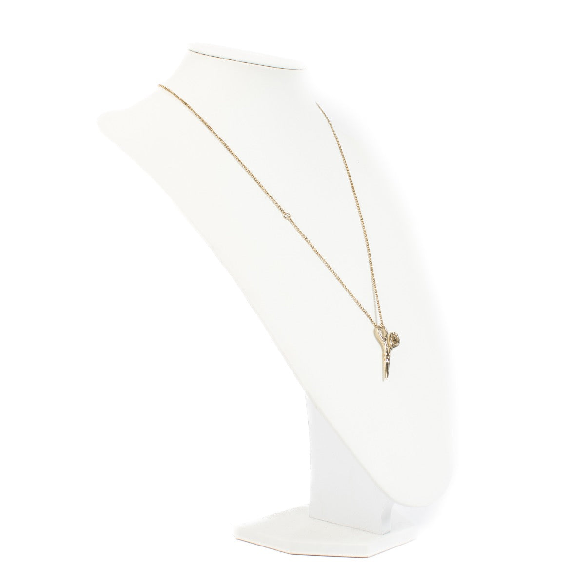 Chanel 22A Scissors Pendant Necklace