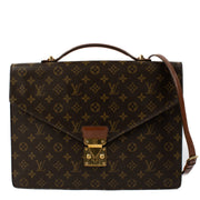 Shop safe online at Labellov in Antwerp, Brussels and Knokke this 100% authentic second hand Louis Vuitton Monogram Canvas Porte-Documents Briefcase. veilig online tweedehands authentieke Louis Vuitton Monogram Canvas Porte-Documents Briefcase bij Labello