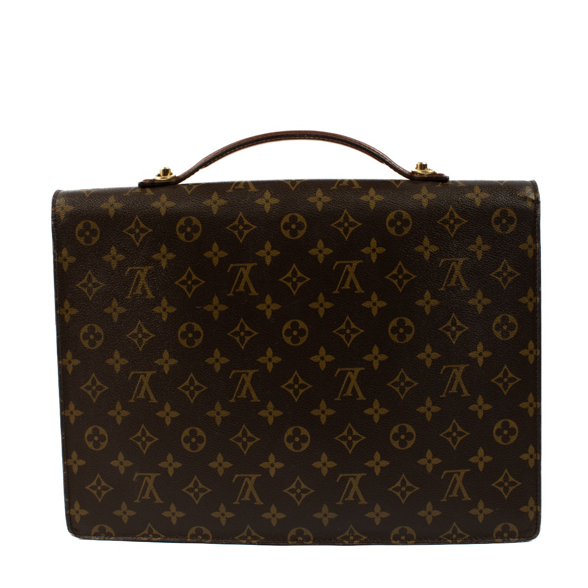 Shop safe online at Labellov in Antwerp, Brussels and Knokke this 100% authentic second hand Louis Vuitton Monogram Canvas Porte-Documents Briefcase. veilig online tweedehands authentieke Louis Vuitton Monogram Canvas Porte-Documents Briefcase bij Labello
