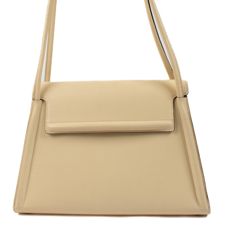 shop 100% authentic second hand Delvaux Beige Jumping Arpege Bag on Labellov.com