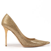 shop 100% authentic second hand Jimmy Choo Gold Glitter Heels - Size 39 on Labellov.com