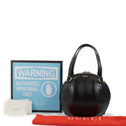Shop authentic second hand brand new Gucci Black Piuma Lux Energy Tifosa Sphere Tote Bag on www.labellov.com