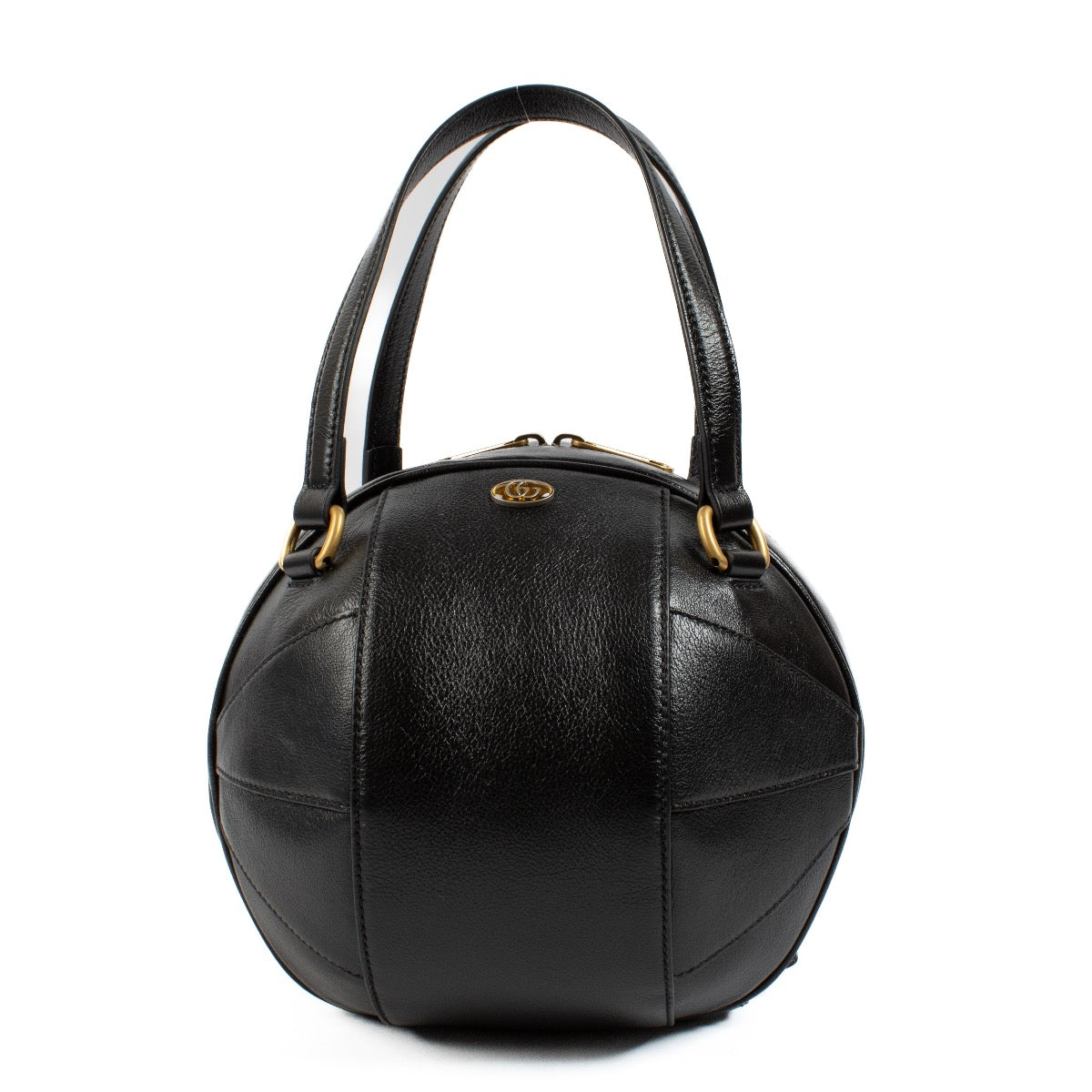 Shop authentic second hand brand new Gucci Black Piuma Lux Energy Tifosa Sphere Tote Bag on www.labellov.com