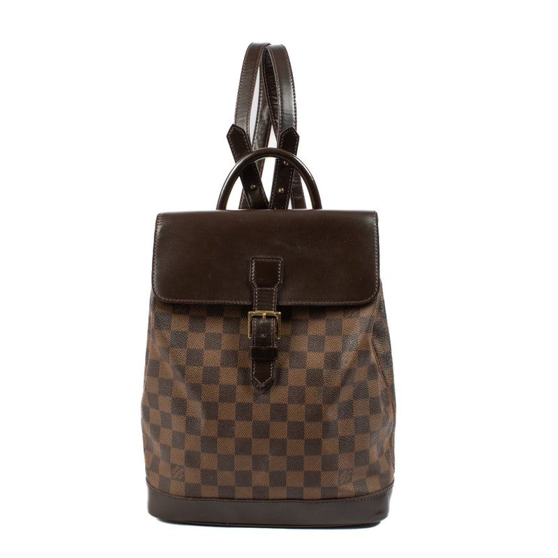 shop 100% authentic second hand Louis Vuitton Damier Ebene Soho Backpack on Labellov.com