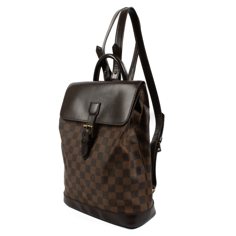 shop 100% authentic second hand Louis Vuitton Damier Ebene Soho Backpack on Labellov.com