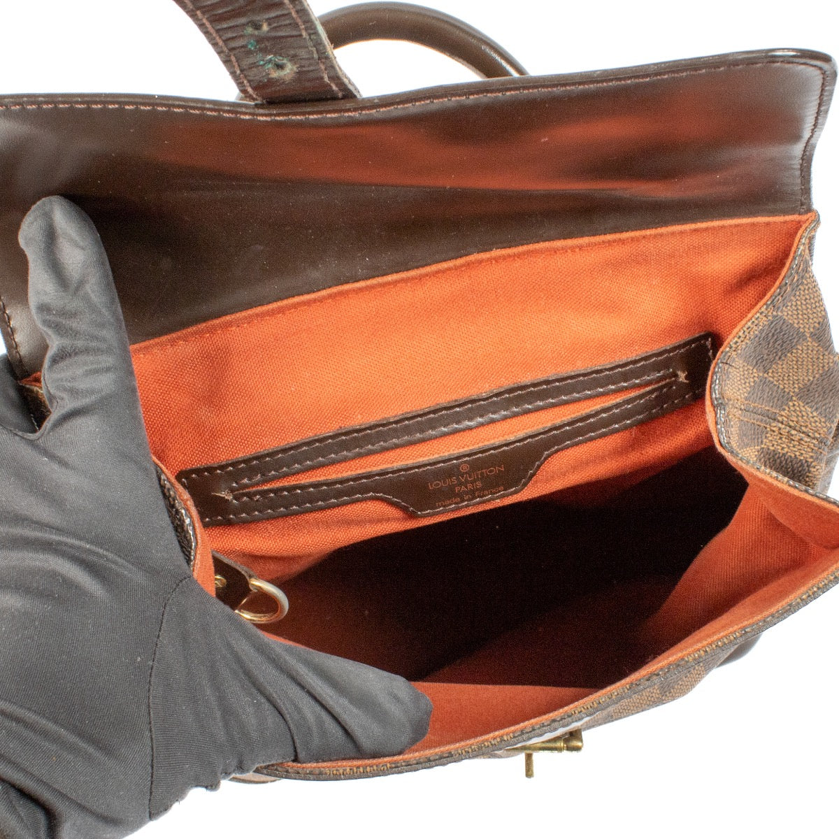 shop 100% authentic second hand Louis Vuitton Damier Ebene Soho Backpack on Labellov.com