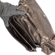 shop 100% authentic second hand Prada Brown Ruched Chain Bag on Labellov.com
