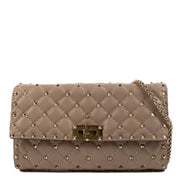 shop 100% authentic second hand Valentino Garavani Blush Rockstud Chain Clutch on Labellov.com