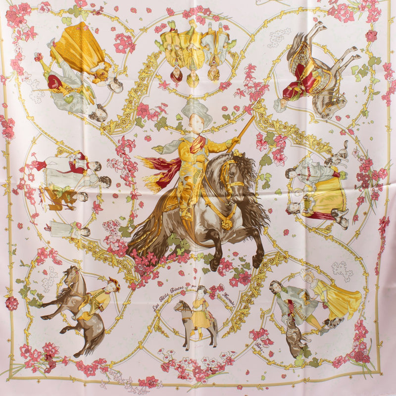 Hermès Les Petits Princes 90 Silk Scarf