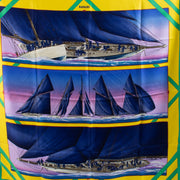 Hermès Rafales Silk Carre 90 Scarf