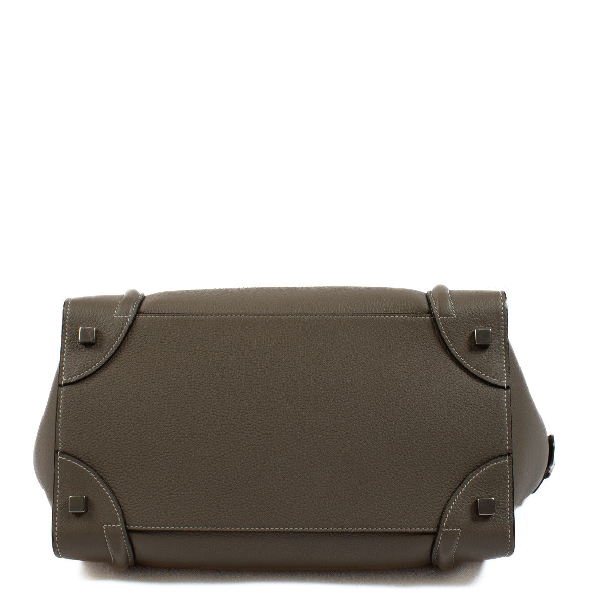 Celine Souris Drummed Calfskin Mini Luggage Bag