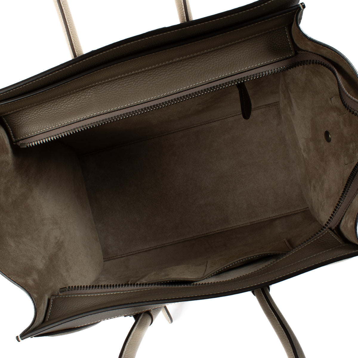 Celine Souris Drummed Calfskin Mini Luggage Bag