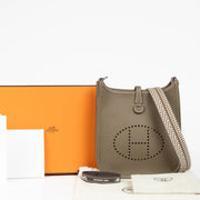Authentic pre-loved Hermès Evelyne 16 Etoupe Sangle Cavale PHW on Labellov.com