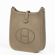 Authentic pre-loved Hermès Evelyne 16 Etoupe Sangle Cavale PHW on Labellov.com