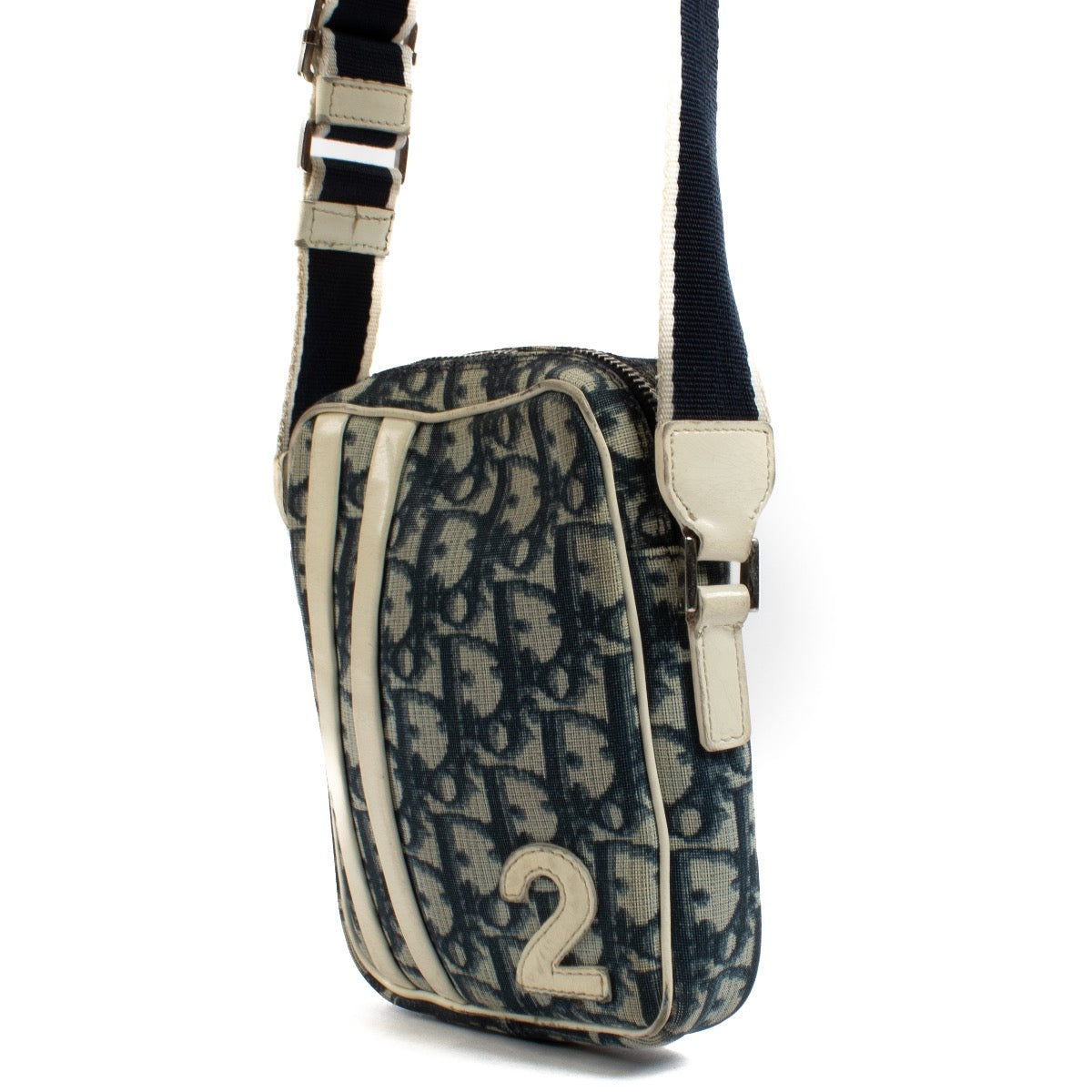 shop 100% authentic second hand Christian Dior Trotter Oblique Canvas Crossbody Bag at Labellov.com