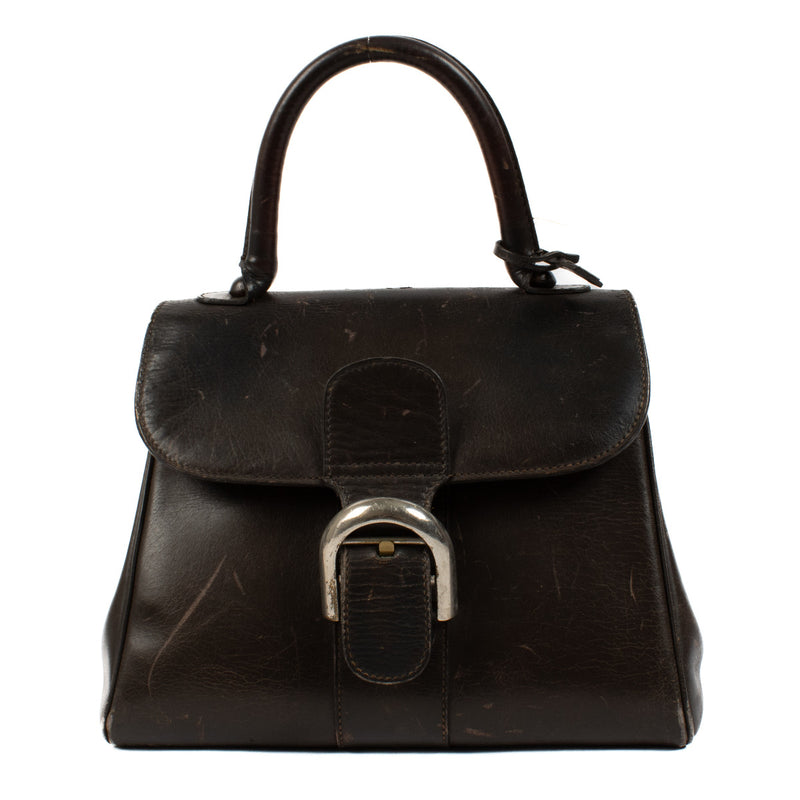 Delvaux Vintage Dark Brown Brillant PM