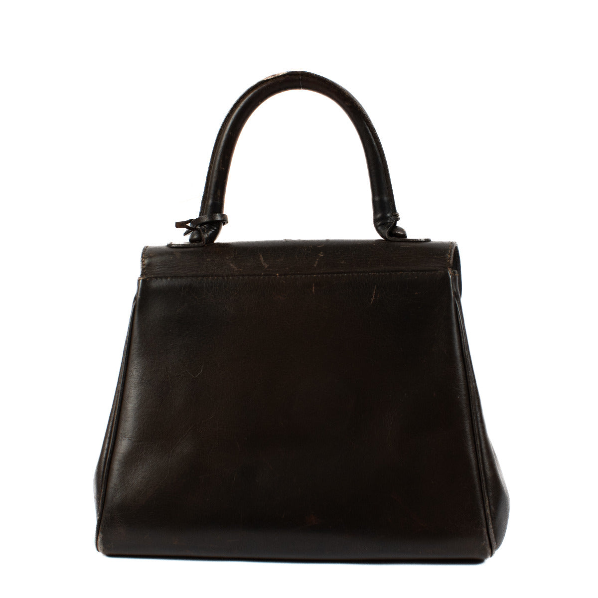 Delvaux Vintage Dark Brown Brillant PM