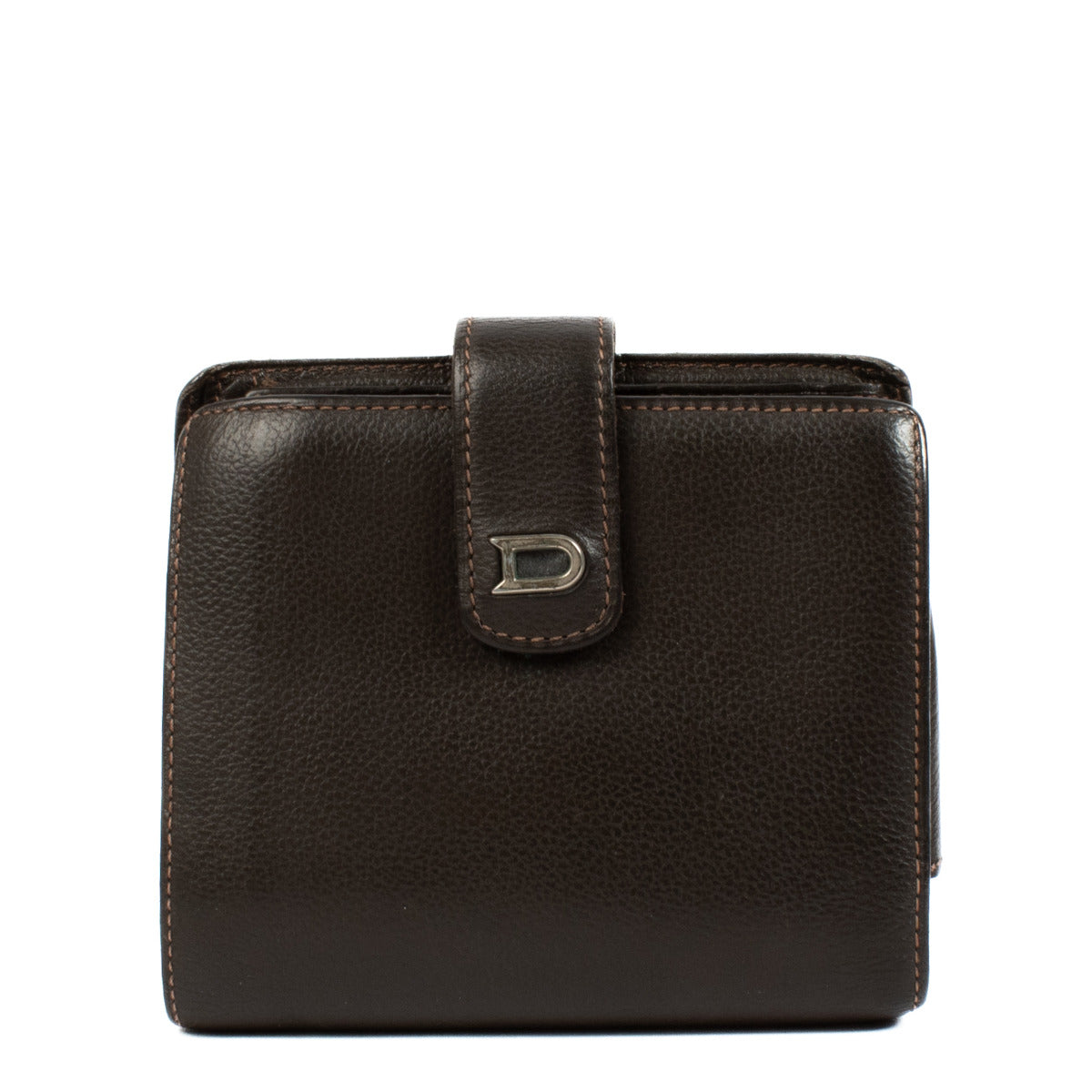 Delvaux Brown Dinar Wallet