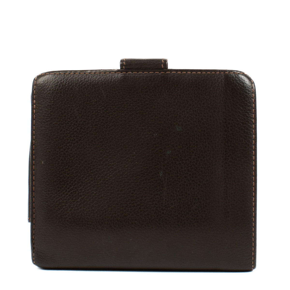 Delvaux Brown Dinar Wallet