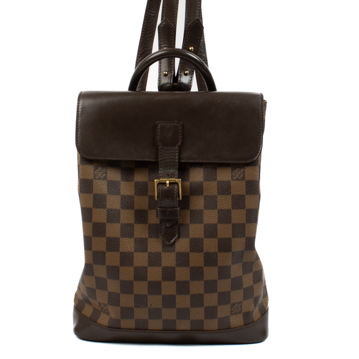 Louis Vuitton Damier Ebene Soho Backpack