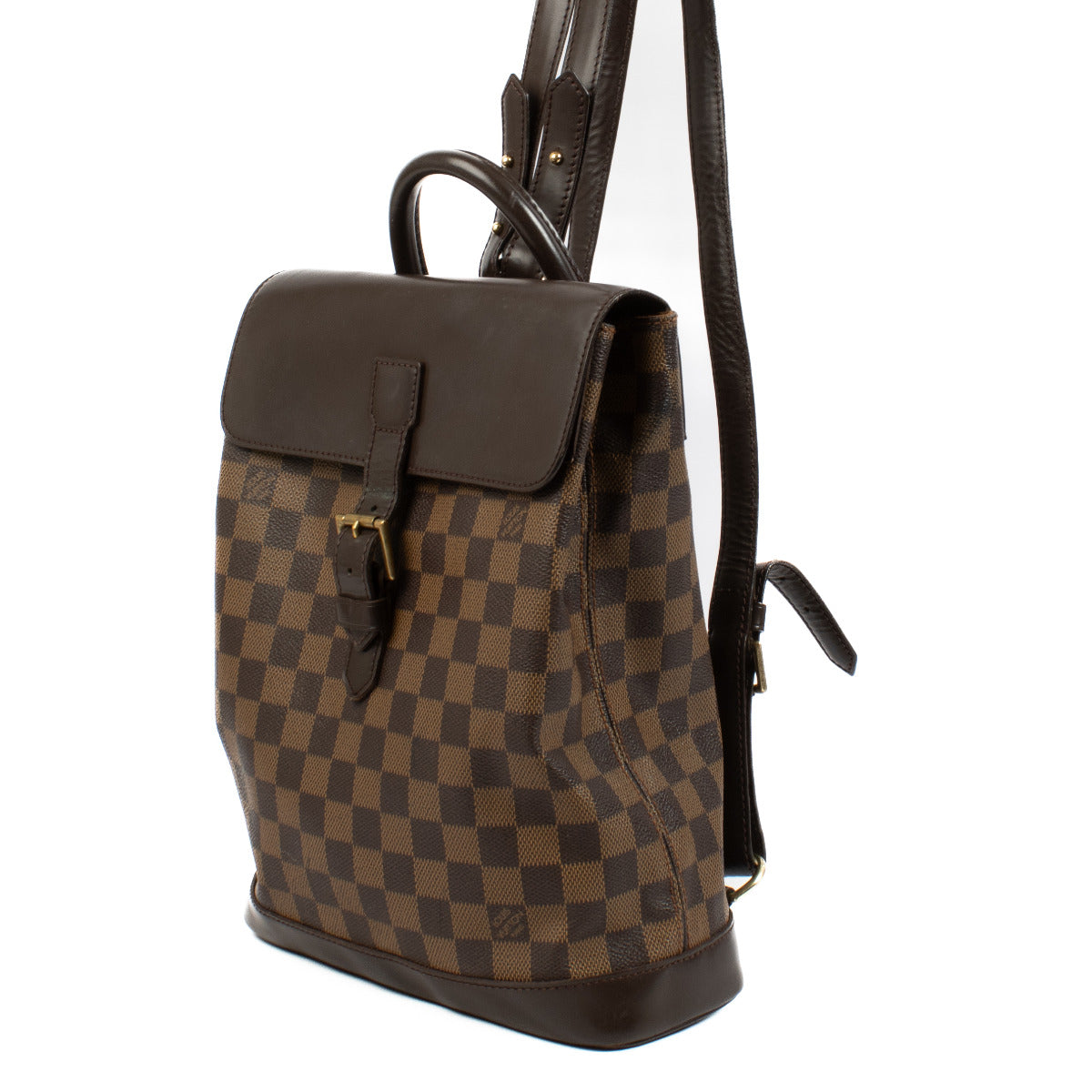 Louis Vuitton Damier Ebene Soho Backpack