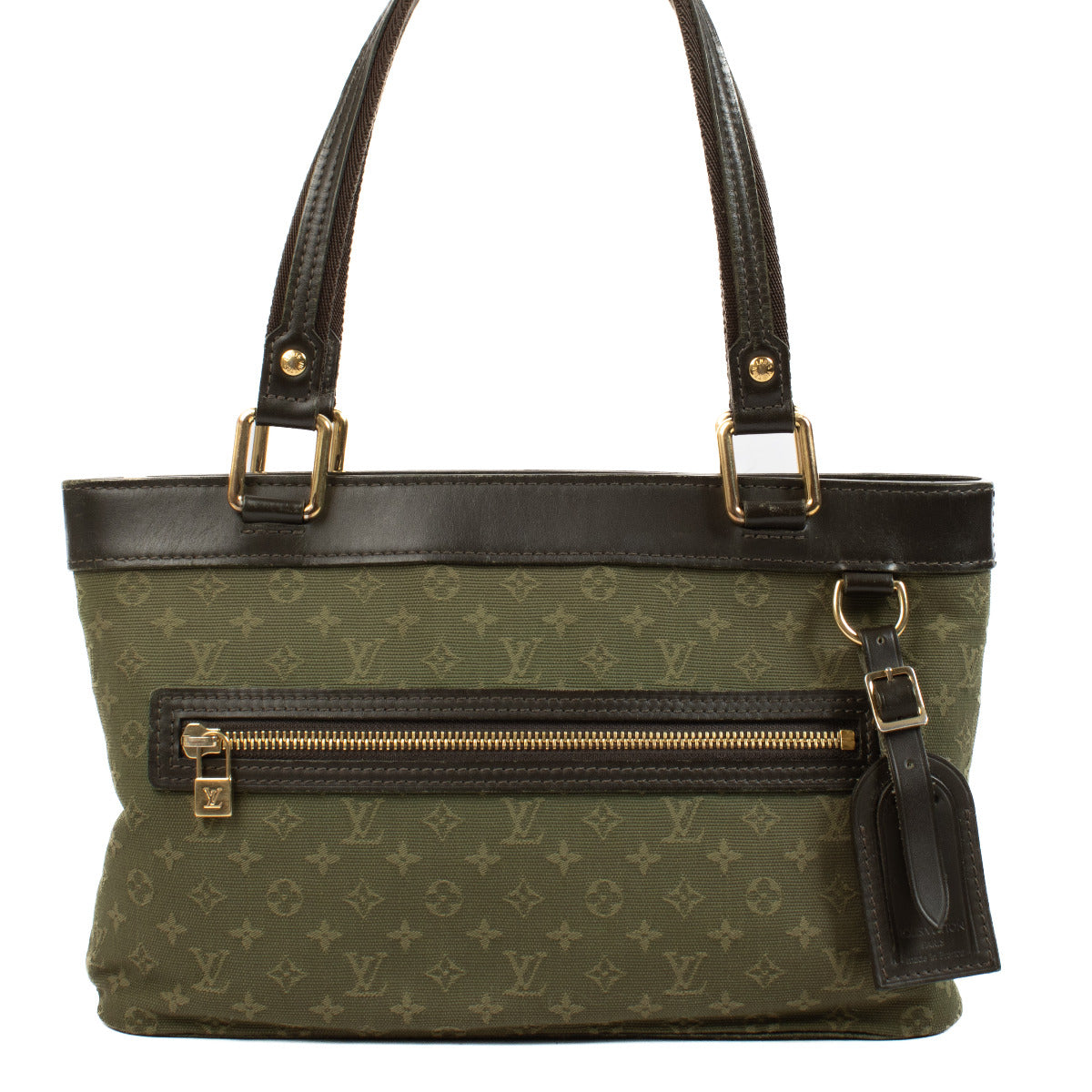 Louis Vuitton Monogram Green Mini Lin Bag