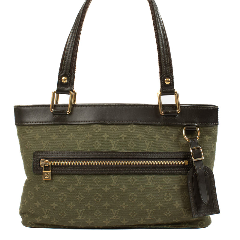 Louis Vuitton Monogram Green Mini Lin Bag