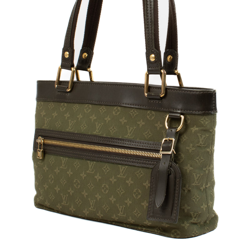 Louis Vuitton Monogram Green Mini Lin Bag aan de beste prijs bij Labellov tweedehands luxe