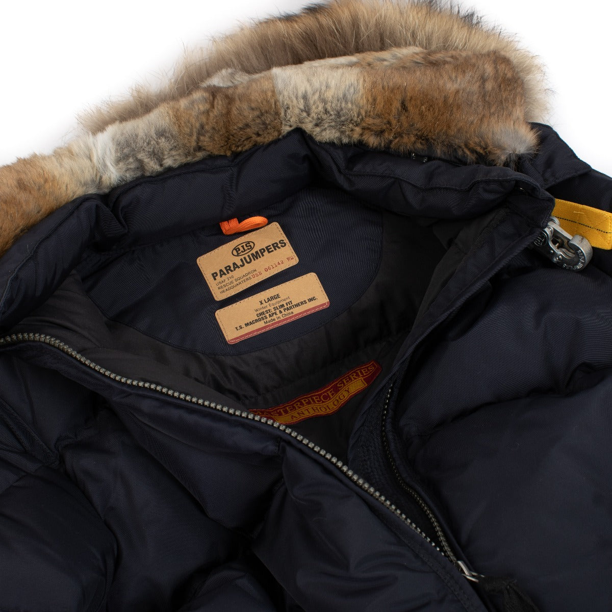 Parajumpers Blue Parka Jacket - Size XL