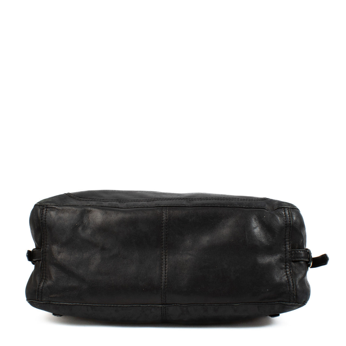 Prada Zwart Leren Schoudertas